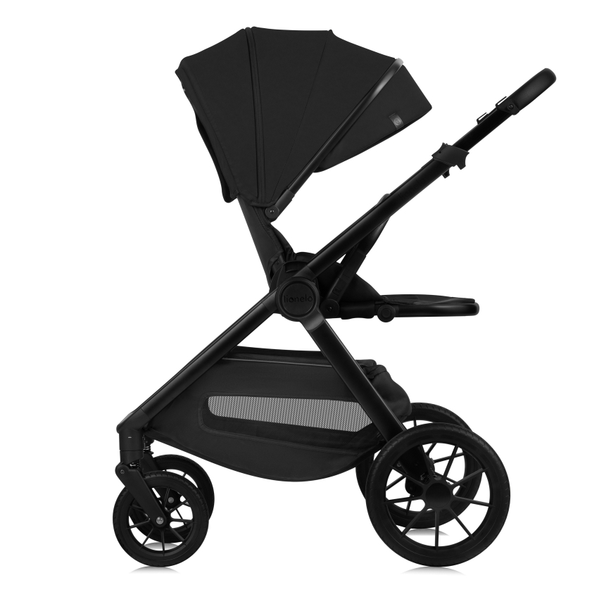 Lionelo - yhdistelmävaunut 2-in-1 LAYLA Black Onyx