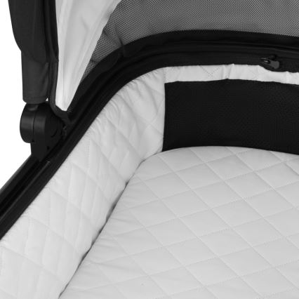 Lionelo - yhdistelmävaunut 2-in-1 LAYLA Black Onyx
