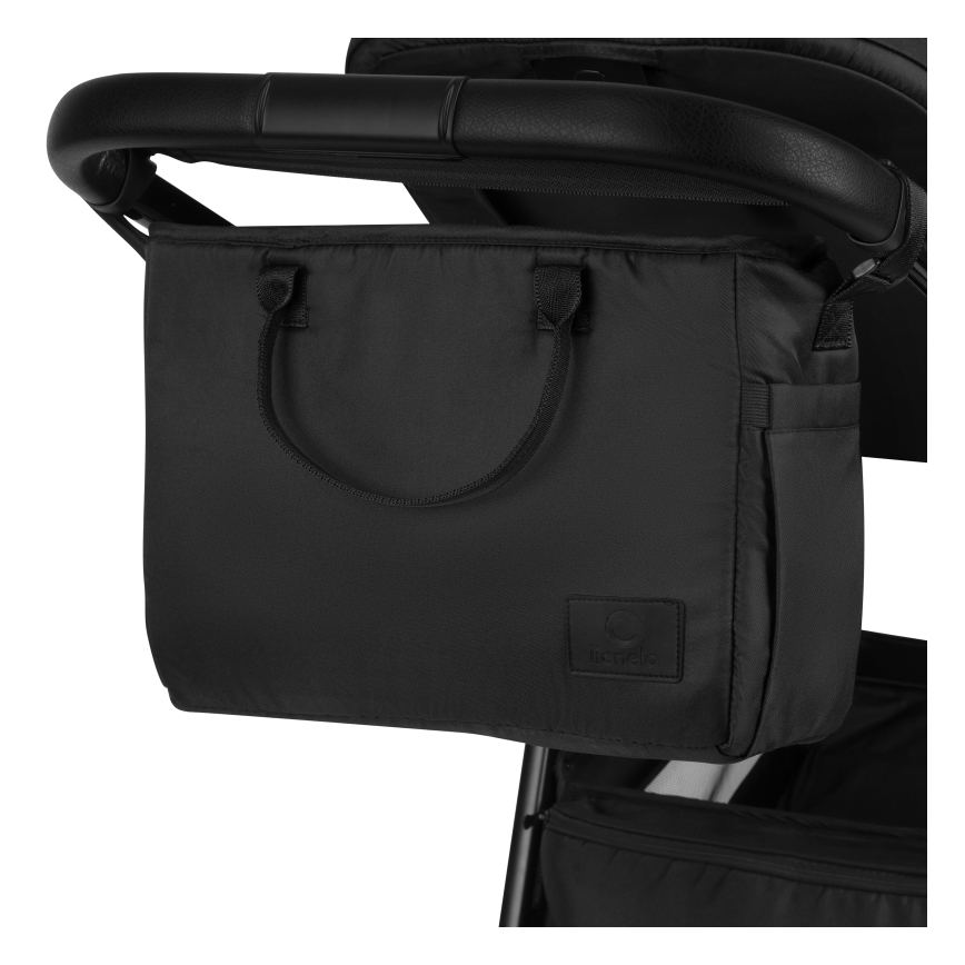 Lionelo - yhdistelmävaunut 2-in-1 LAYLA Black Onyx