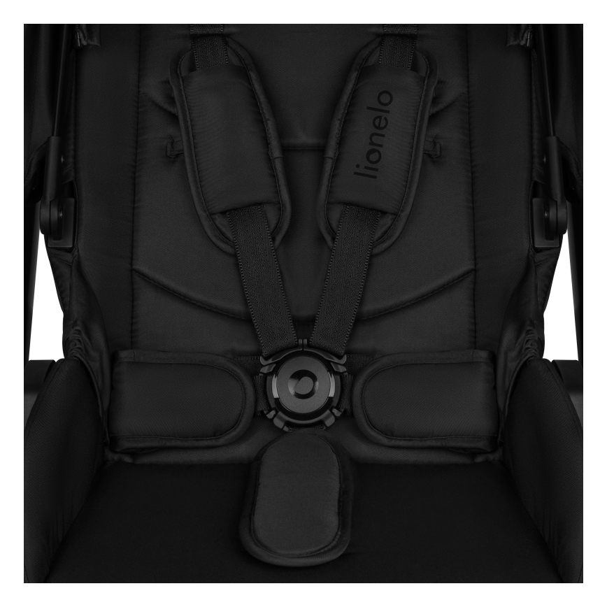 Lionelo - yhdistelmävaunut 2-in-1 LAYLA Black Onyx