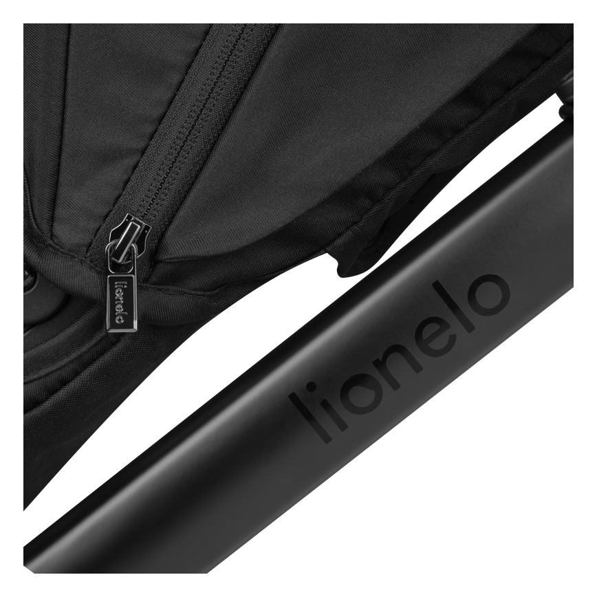 Lionelo - yhdistelmävaunut 2-in-1 LAYLA Black Onyx