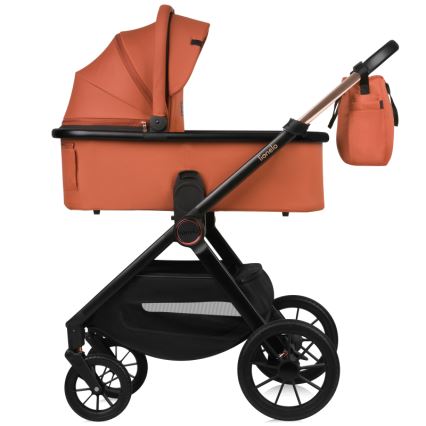 Lionelo - yhdistelmävaunut 2-in-1 LAYLA Brown Rust