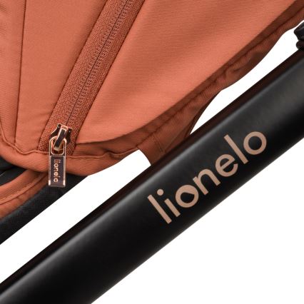 Lionelo - yhdistelmävaunut 2-in-1 LAYLA Brown Rust