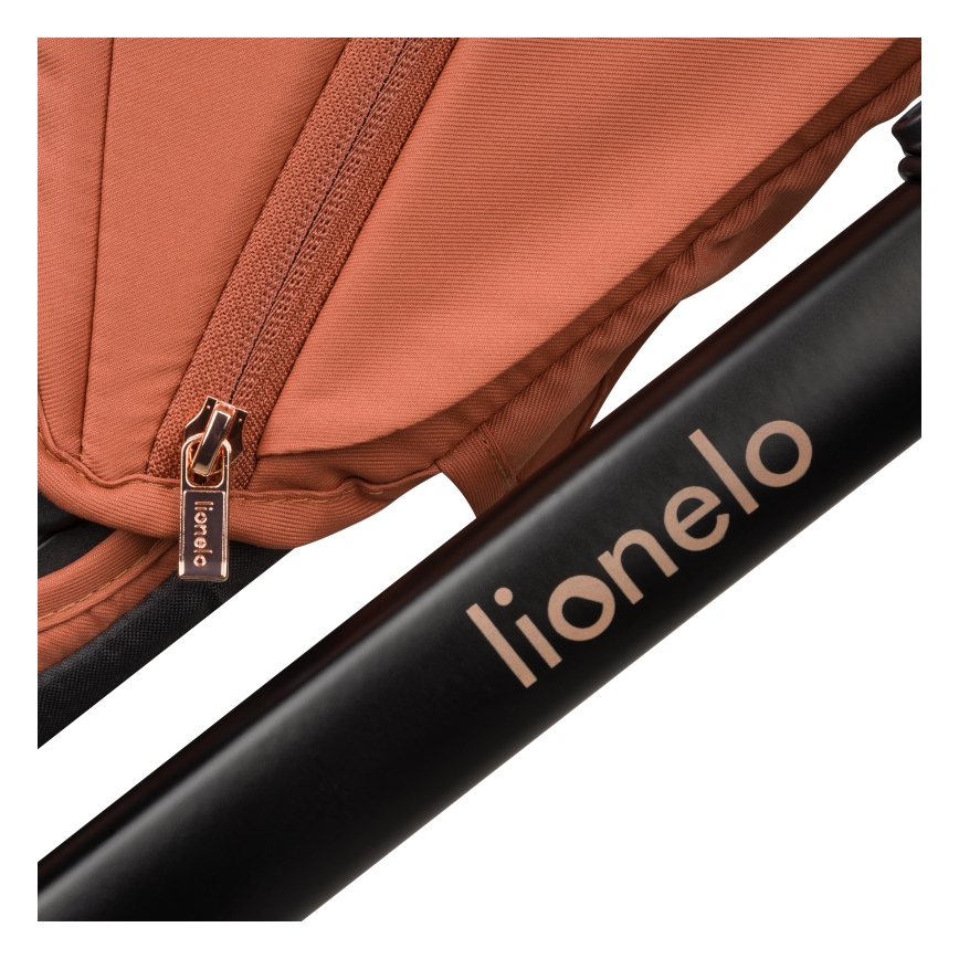 Lionelo - yhdistelmävaunut 2-in-1 LAYLA Brown Rust