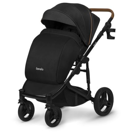 Lionelo - yhdistelmävaunut 2-in-1 MARI TOUR Musta Onyx