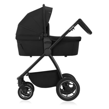 Lionelo - yhdistelmävaunut 2-in-1 MERIL Black Onyx