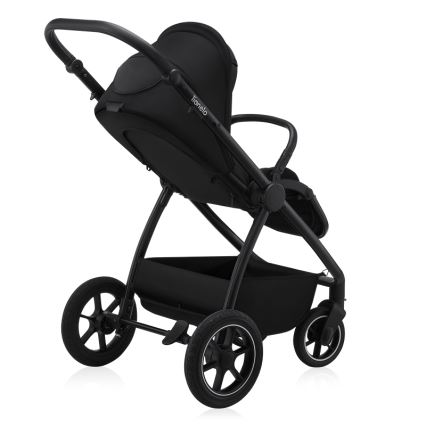 Lionelo - yhdistelmävaunut 2-in-1 MERIL Black Onyx