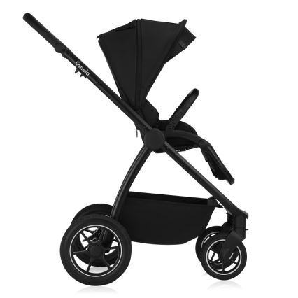 Lionelo - yhdistelmävaunut 2-in-1 MERIL Black Onyx