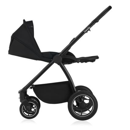 Lionelo - yhdistelmävaunut 2-in-1 MERIL Black Onyx