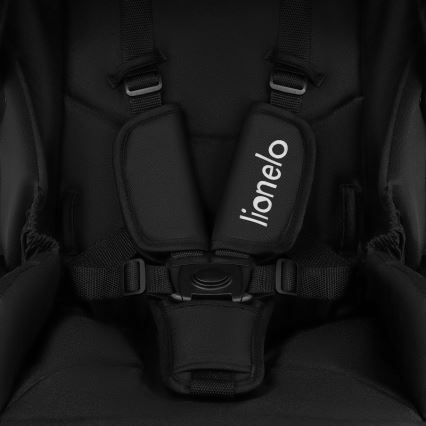Lionelo - yhdistelmävaunut 2-in-1 MERIL Black Onyx