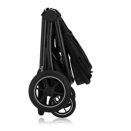 Lionelo - yhdistelmävaunut 2-in-1 MERIL Black Onyx