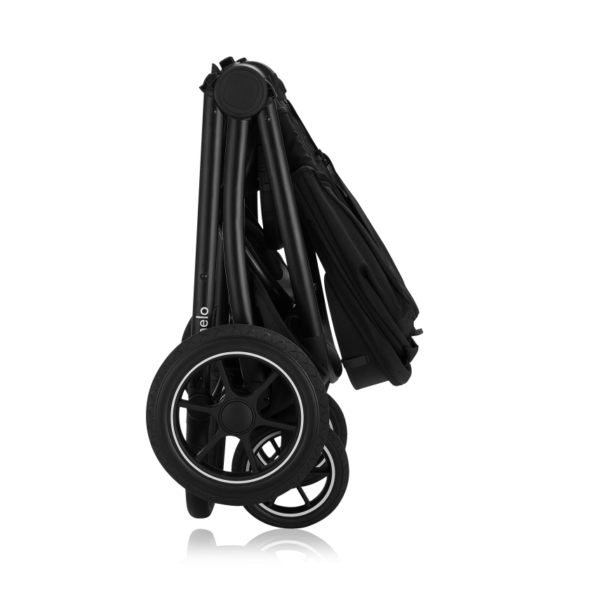 Lionelo - yhdistelmävaunut 2-in-1 MERIL Black Onyx