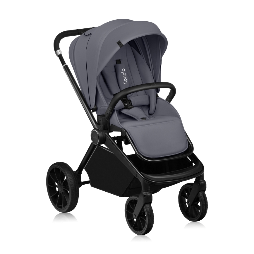 Lionelo - Yhdistelmävaunut 2-in-1 MIKA PLUS Grey Stone