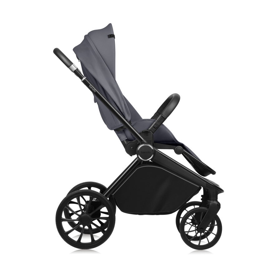 Lionelo - Yhdistelmävaunut 2-in-1 MIKA PLUS Grey Stone