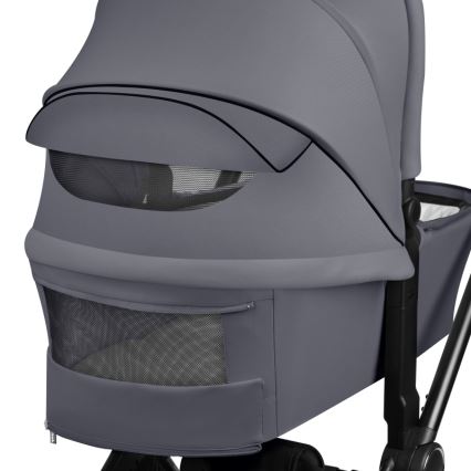 Lionelo - Yhdistelmävaunut 2-in-1 MIKA PLUS Grey Stone