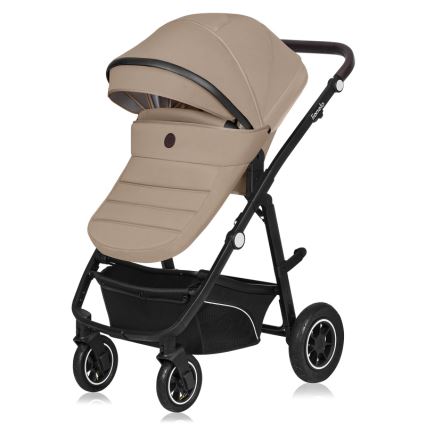 Lionelo - Yhdistelmävaunut 3-in-1 BIANKA beige hiekka