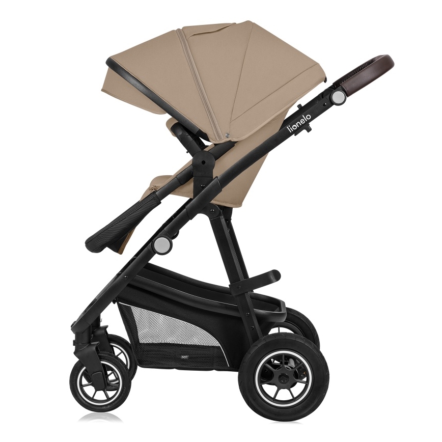 Lionelo - Yhdistelmävaunut 3-in-1 BIANKA beige hiekka