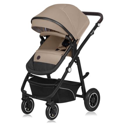 Lionelo - Yhdistelmävaunut 3-in-1 BIANKA beige hiekka
