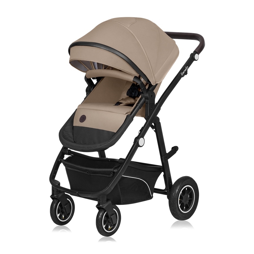 Lionelo - Yhdistelmävaunut 3-in-1 BIANKA beige hiekka