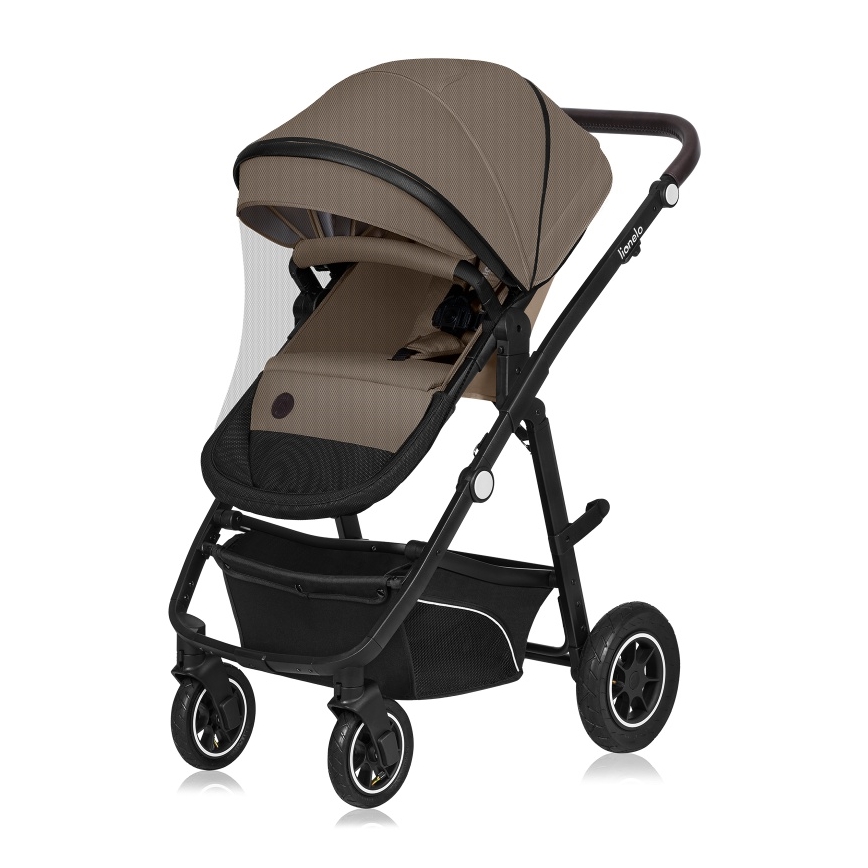 Lionelo - Yhdistelmävaunut 3-in-1 BIANKA beige hiekka