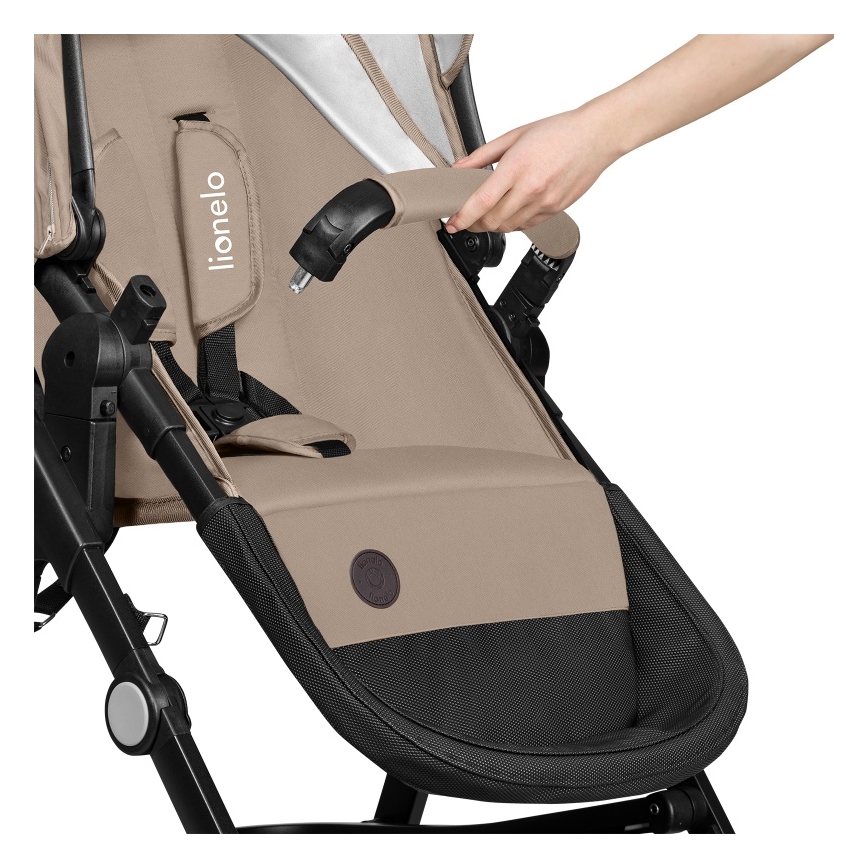 Lionelo - Yhdistelmävaunut 3-in-1 BIANKA beige hiekka