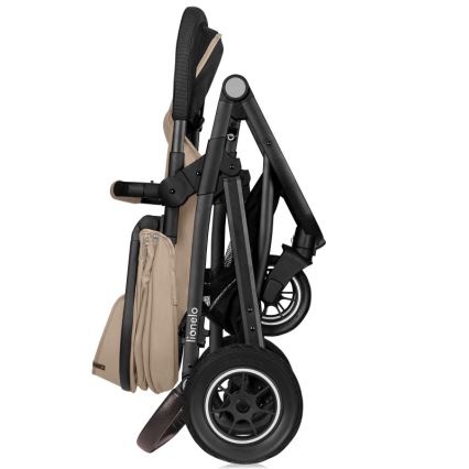 Lionelo - Yhdistelmävaunut 3-in-1 BIANKA beige hiekka