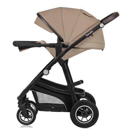 Lionelo - Yhdistelmävaunut 3-in-1 BIANKA beige hiekka