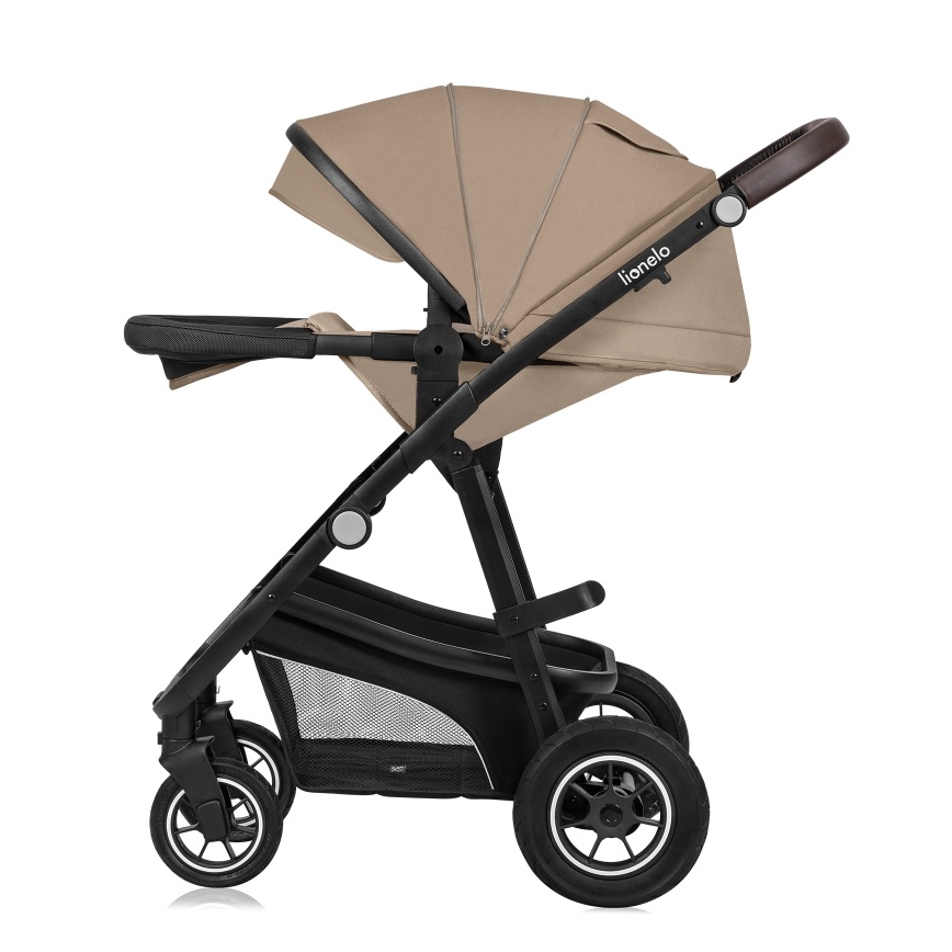 Lionelo - Yhdistelmävaunut 3-in-1 BIANKA beige hiekka