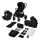 Lionelo - yhdistelmävaunut 3-in-1 LAYLA Black Onyx