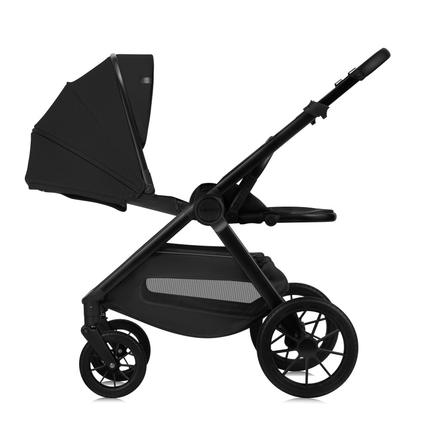 Lionelo - yhdistelmävaunut 3-in-1 LAYLA Black Onyx