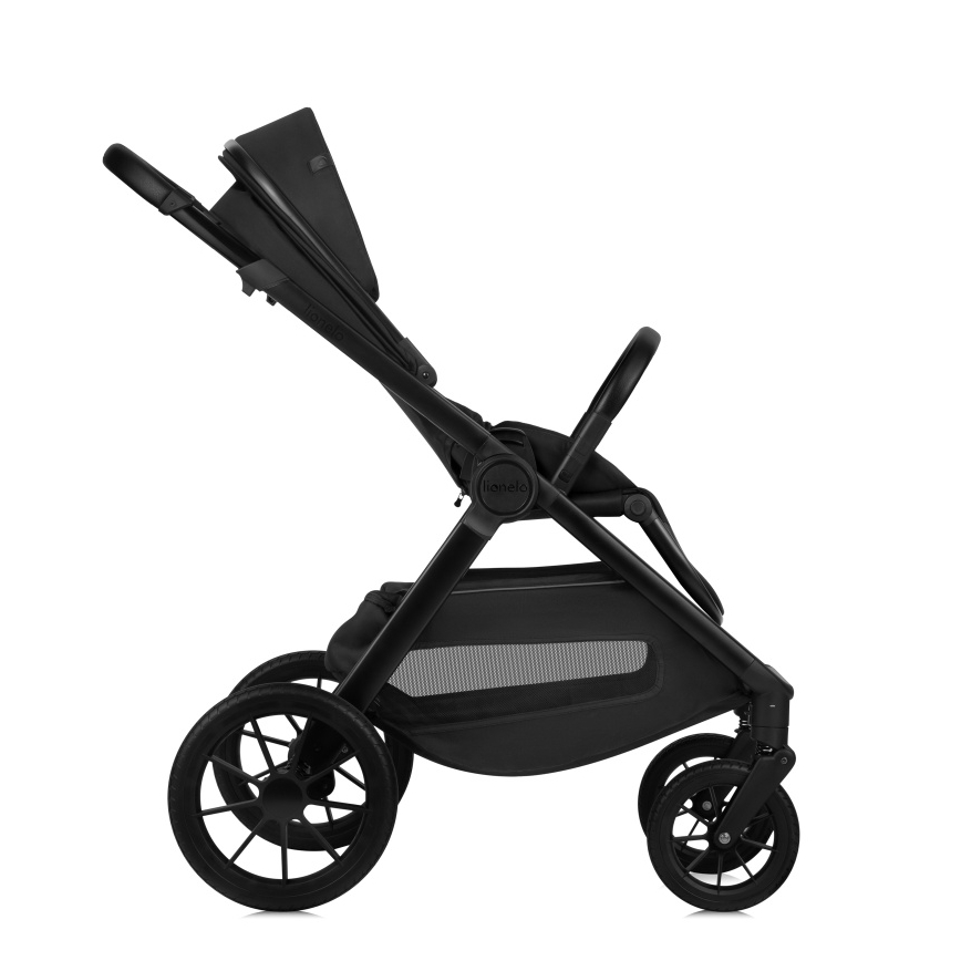 Lionelo - yhdistelmävaunut 3-in-1 LAYLA Black Onyx