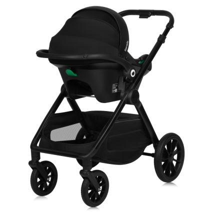 Lionelo - yhdistelmävaunut 3-in-1 LAYLA Black Onyx