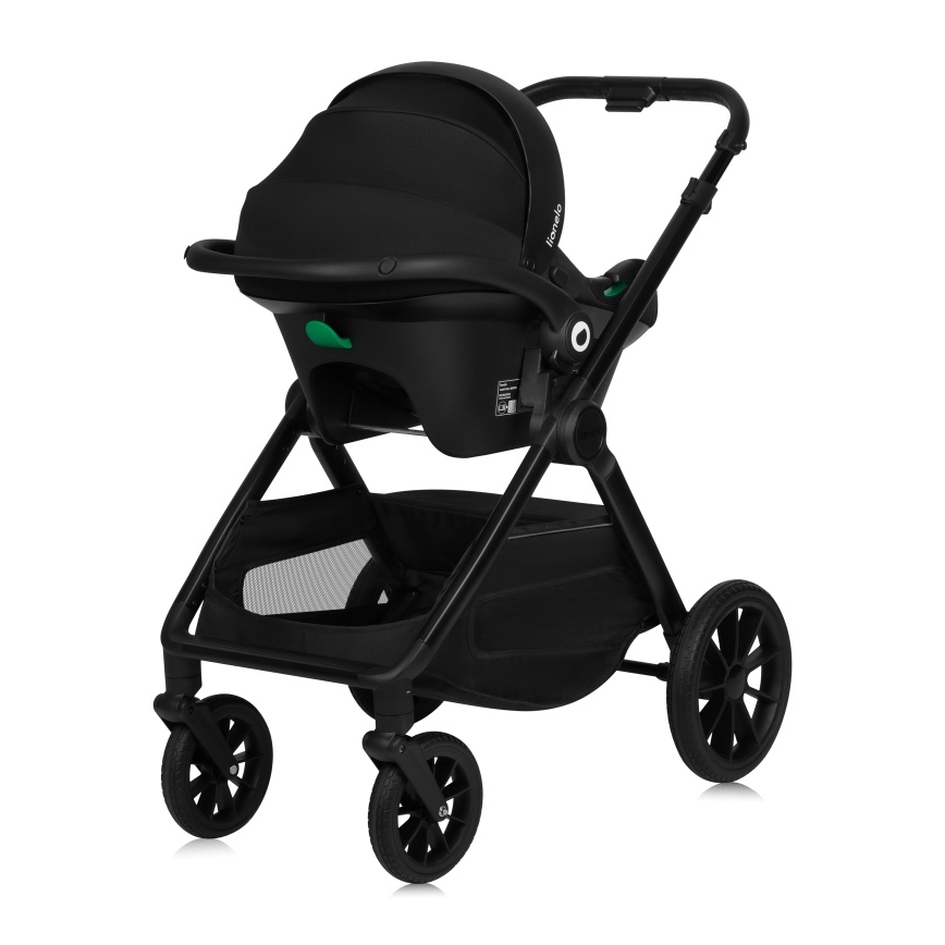 Lionelo - yhdistelmävaunut 3-in-1 LAYLA Black Onyx