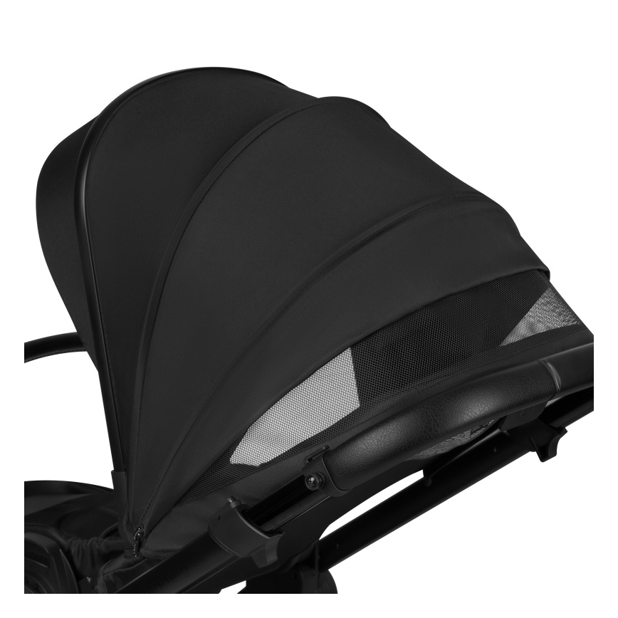 Lionelo - yhdistelmävaunut 3-in-1 LAYLA Black Onyx