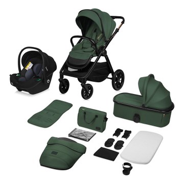 Lionelo - yhdistelmävaunut 3-in-1 LAYLA Green Forest