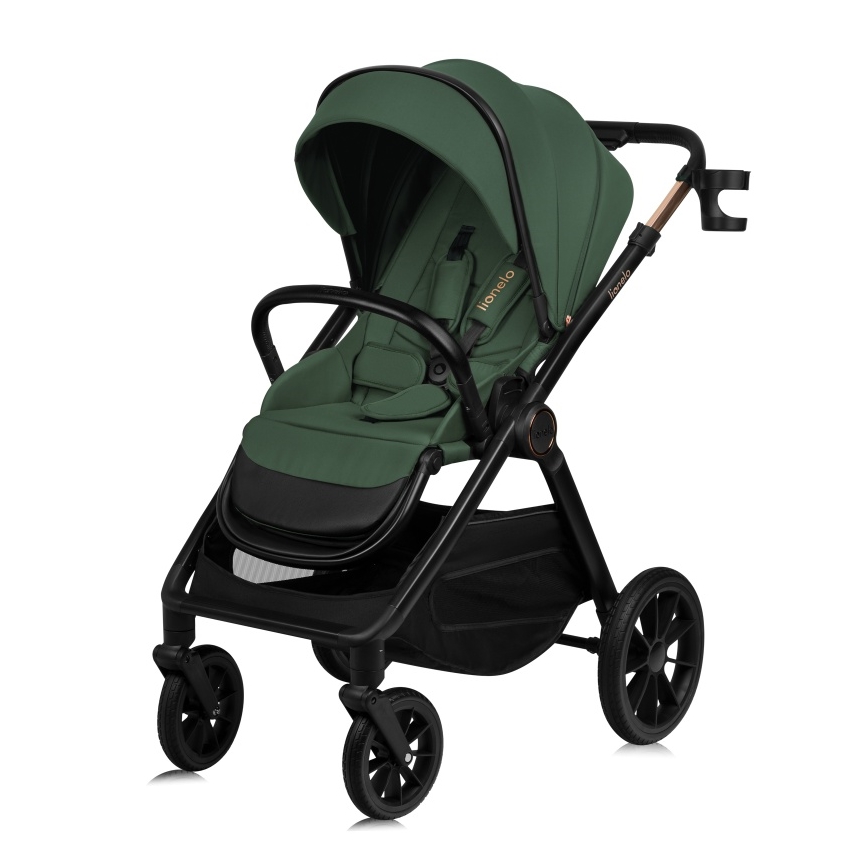 Lionelo - yhdistelmävaunut 3-in-1 LAYLA Green Forest