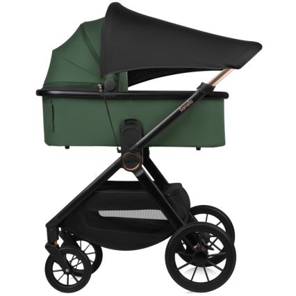 Lionelo - yhdistelmävaunut 3-in-1 LAYLA Green Forest
