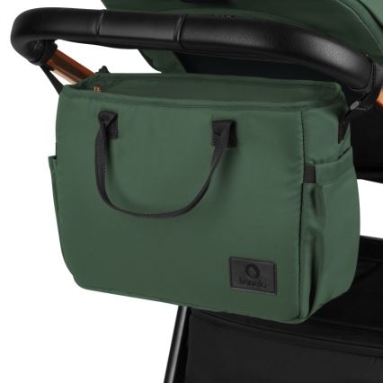 Lionelo - yhdistelmävaunut 3-in-1 LAYLA Green Forest