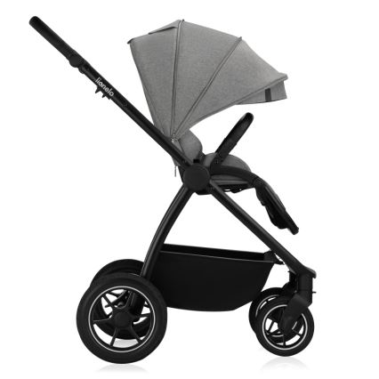 Lionelo - Yhdistelmävaunut 3-in-1 MERIL Grey Stone