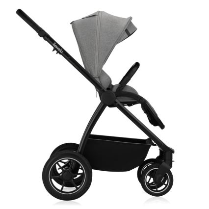 Lionelo - Yhdistelmävaunut 3-in-1 MERIL Grey Stone