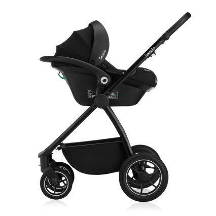 Lionelo - Yhdistelmävaunut 3-in-1 MERIL Grey Stone