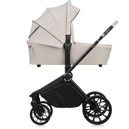 Lionelo - yhdistelmävaunut 3-in-1 MIKA PLUS Beige Sand