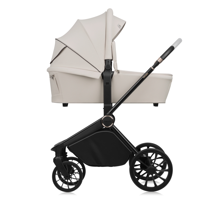Lionelo - yhdistelmävaunut 3-in-1 MIKA PLUS Beige Sand