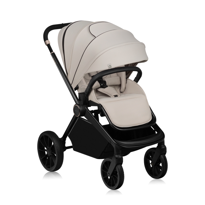 Lionelo - yhdistelmävaunut 3-in-1 MIKA PLUS Beige Sand
