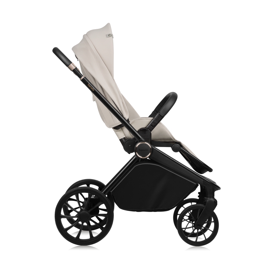 Lionelo - yhdistelmävaunut 3-in-1 MIKA PLUS Beige Sand