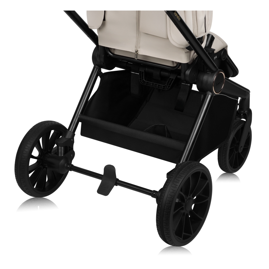 Lionelo - yhdistelmävaunut 3-in-1 MIKA PLUS Beige Sand