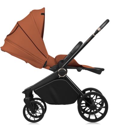Lionelo - yhdistelmävaunut 3-in-1 MIKA PLUS Brown Rust