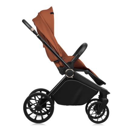 Lionelo - yhdistelmävaunut 3-in-1 MIKA PLUS Brown Rust