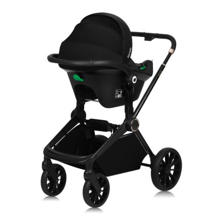 Lionelo - yhdistelmävaunut 3-in-1 MIKA PLUS Brown Rust