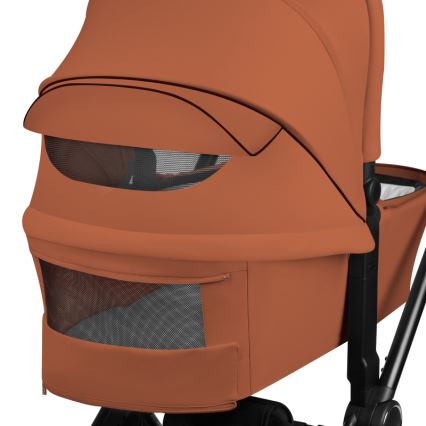 Lionelo - yhdistelmävaunut 3-in-1 MIKA PLUS Brown Rust
